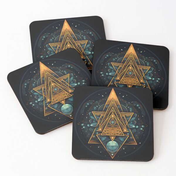 Item preview, Geometrical psychedelic designed and sold by Beyond The Veil.