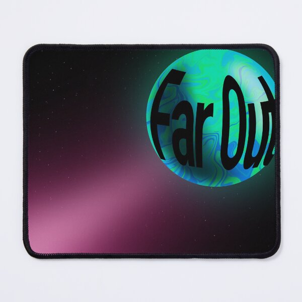 Item preview, “Far Out” in black designed and sold by Shayla-Michelle.