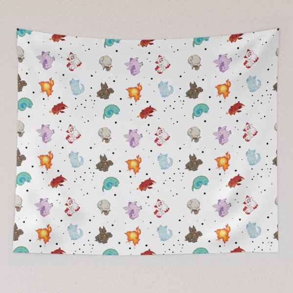 Item preview, Baby Mythical Beasts (white) designed and sold by Luke Beatrice.