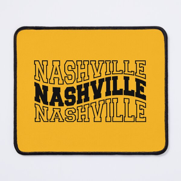 Item preview, Nashville Retro Text Design designed and sold by ArtMeetsPizza.