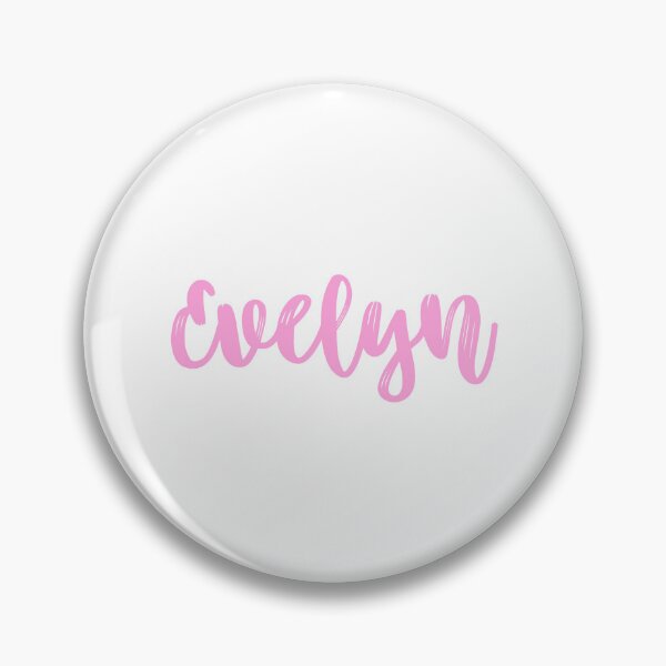 Item preview, Evelyn Name - Pink designed and sold by moxsto.