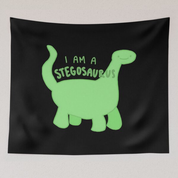 Item preview, I am a Stegosaurus!    	 designed and sold by umvodtom8.