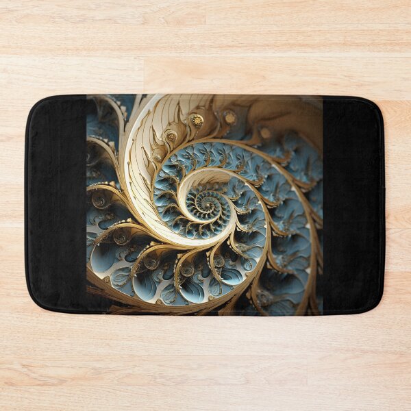 Item preview, fibonacci fractal designed and sold by Beyond The Veil.