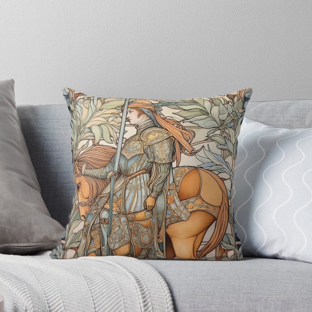 Item preview, Throw Pillow designed and sold by ComicsFactory.