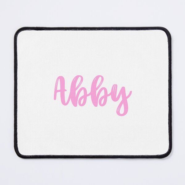 Item preview, Abby Name - Pink designed and sold by moxsto.
