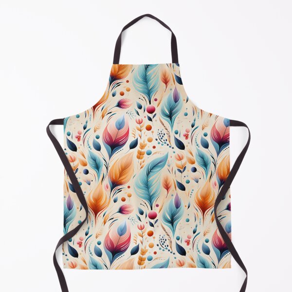Item preview, Colorful feathers pattern designed and sold by enipra.