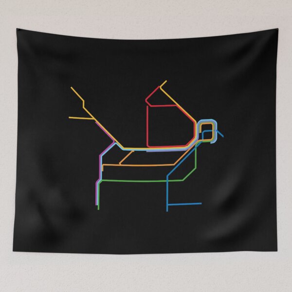 Item preview, Sydney Train Map  	 designed and sold by secqtjhw87.