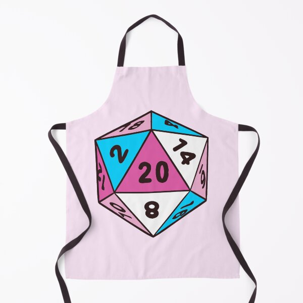 Item preview, Femboy Dice D20 Nat 20 designed and sold by Heartletters.