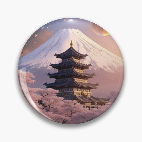 Item preview, Serene Landscape of Fuji designed and sold by DesignArtique.