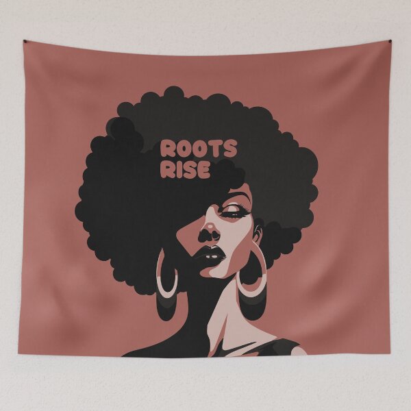 Item preview, Roots Rise, African Woman artwork Nº21B designed and sold by Bauani.