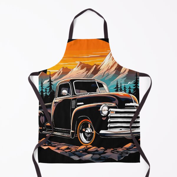 Item preview, Chevy Truck Sun Set Mountain Woods designed and sold by SteadyRolling.