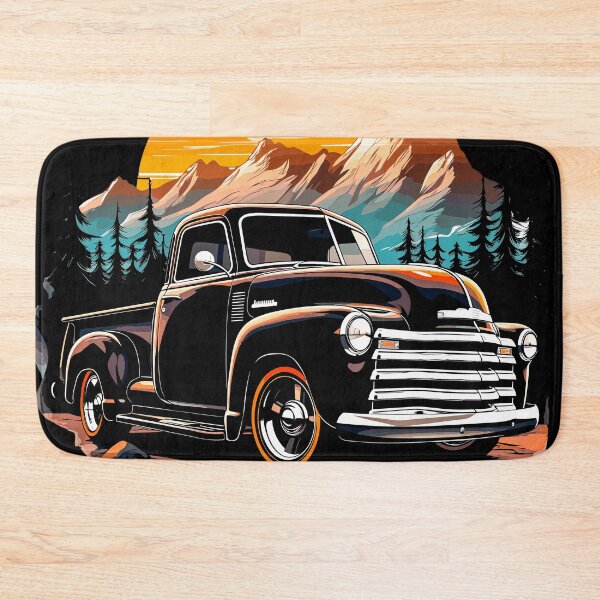 Item preview, Chevy Truck Sun Set Mountain Woods designed and sold by SteadyRolling.