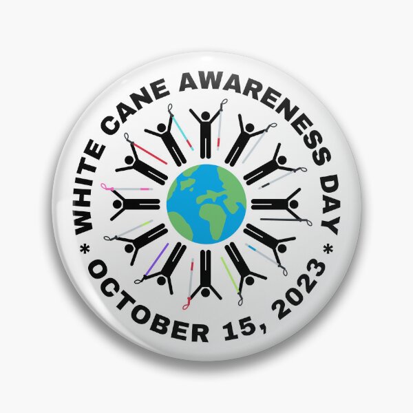 Item preview, White Cane World Safety Awareness Day 2023 designed and sold by IndeOandM.