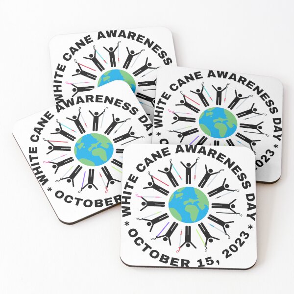 Item preview, White Cane World Safety Awareness Day 2023 designed and sold by IndeOandM.