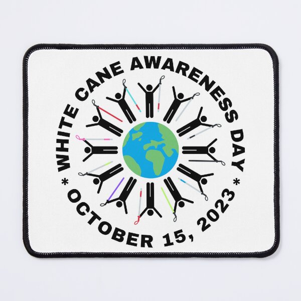Item preview, White Cane World Safety Awareness Day 2023 designed and sold by IndeOandM.