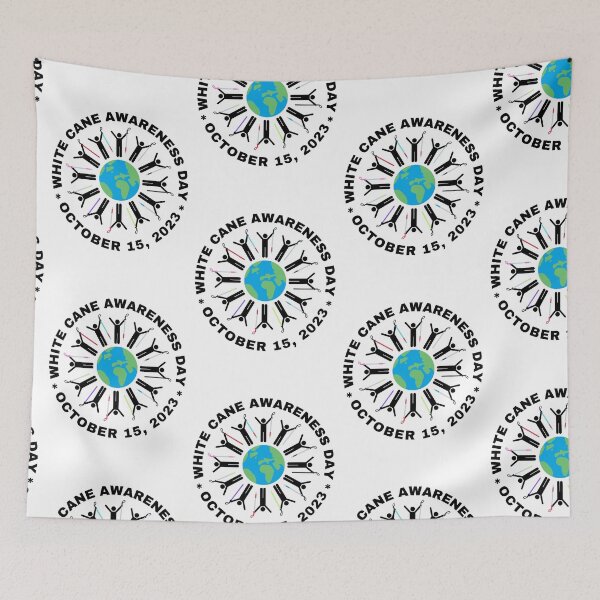 Item preview, White Cane World Safety Awareness Day 2023 designed and sold by IndeOandM.