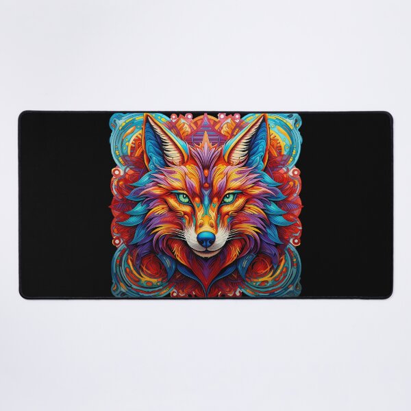 Item preview, Visions of Wildlife: Vibrant Wolf Mandala designed and sold by TriarArt.