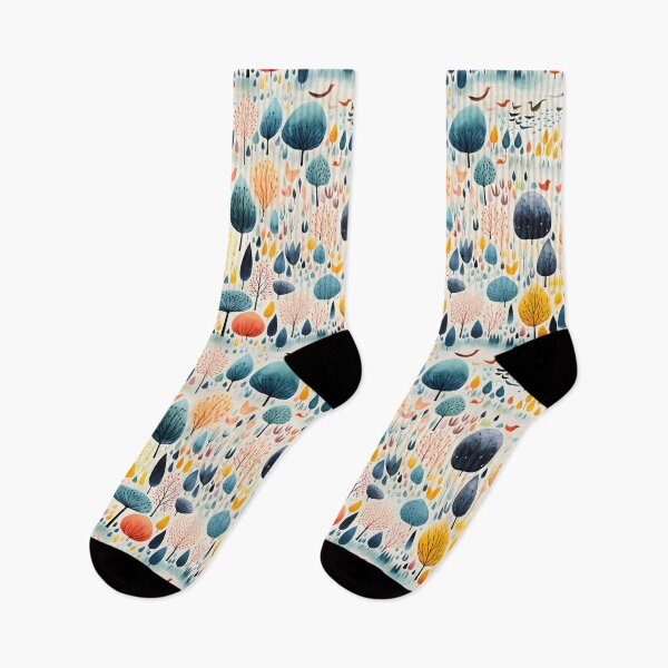 Item preview, Magic autumn forest pattern designed and sold by enipra.