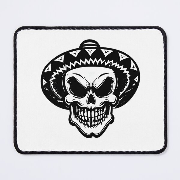 Item preview, Laughing Skull Macabre Hat Mexico 2 designed and sold by GadirMilenario.