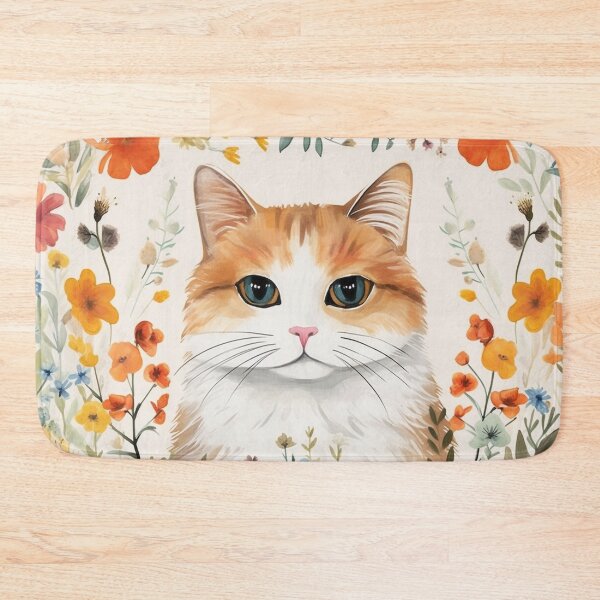 Item preview, Cat In Bohemian Garden 6 designed and sold by JELeitner.