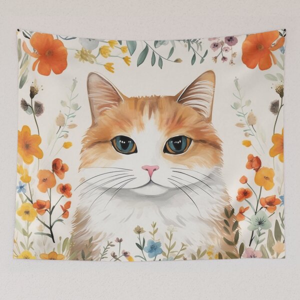 Item preview, Cat In Bohemian Garden 6 designed and sold by JELeitner.