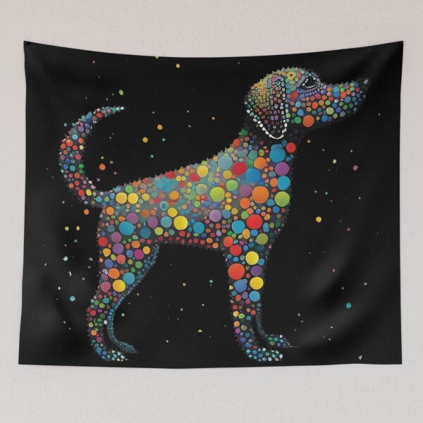 Item preview, Teacher International Dot Day | Colorful Dog  designed and sold by Hagar Rabee.