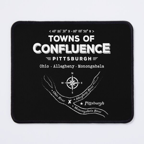 Item preview, Towns of Confluence Pittsburgh designed and sold by twHistory.
