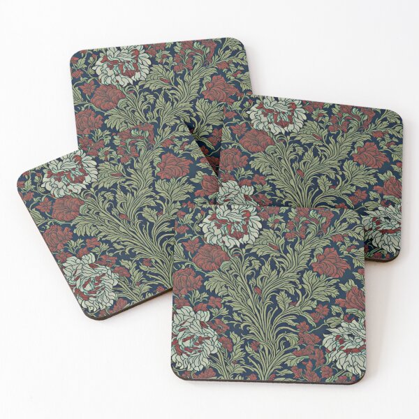 Item preview, William Morris Essence: Vibrant Traditional Design soft red, green  designed and sold by Dshoppin.
