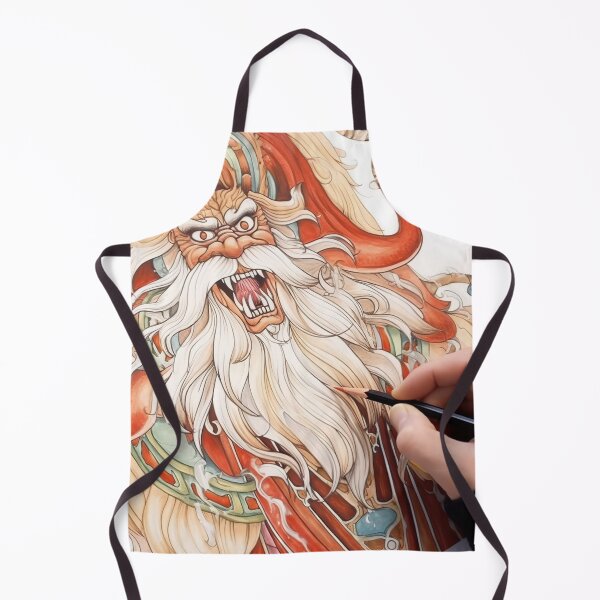 Vista previa del artículo con la obra «Krampus», diseñado y vendido por ComicsFactory.