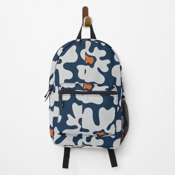Item preview, Navy White Organic Floral Design designed and sold by ArtMeetsPizza.
