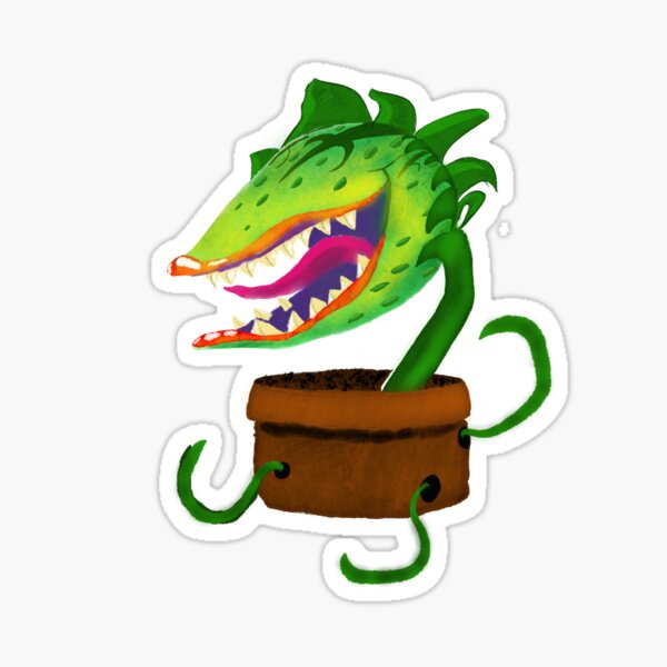 Item preview, Man Eating Plant Sticker designed and sold by Michael Heslop.