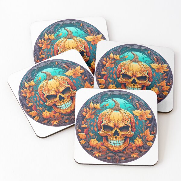 Item preview, Halloween Pumpkin Skull designed and sold by simdesid.