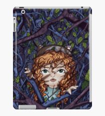 Little curious girl iPad Case/Skin