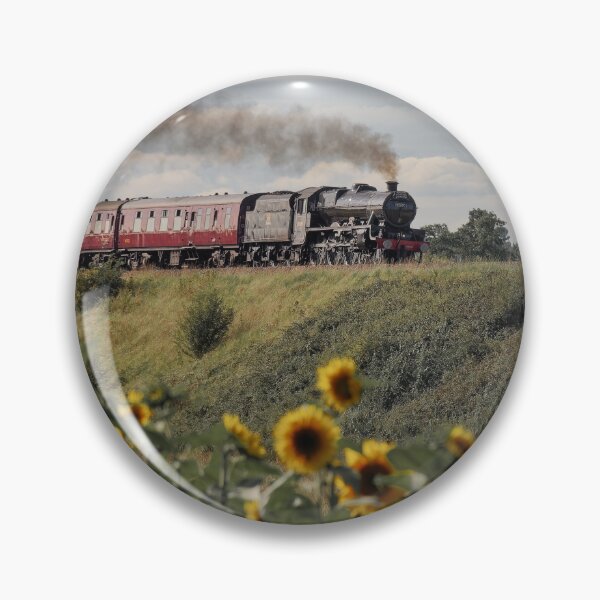 Item preview, Steam trains and sunflower fields  designed and sold by duncan1980uk.