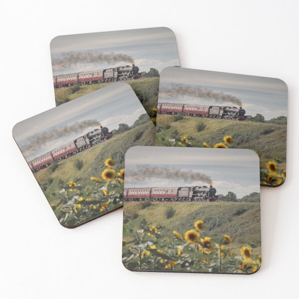 Item preview, Steam trains and sunflower fields  designed and sold by duncan1980uk.