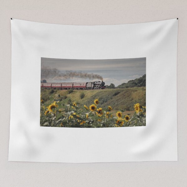 Item preview, Steam trains and sunflower fields  designed and sold by duncan1980uk.