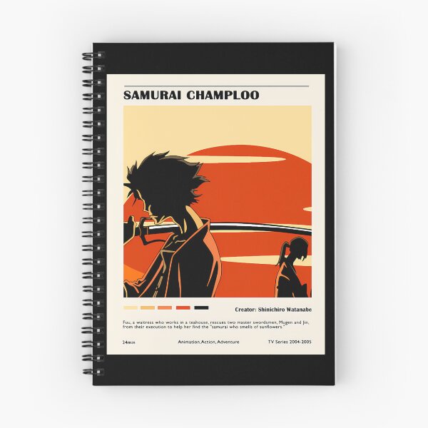 Artikelvorschau, Anime Samurai Champloo Zusammenfassung entworfen und verkauft von GarbGrotto.