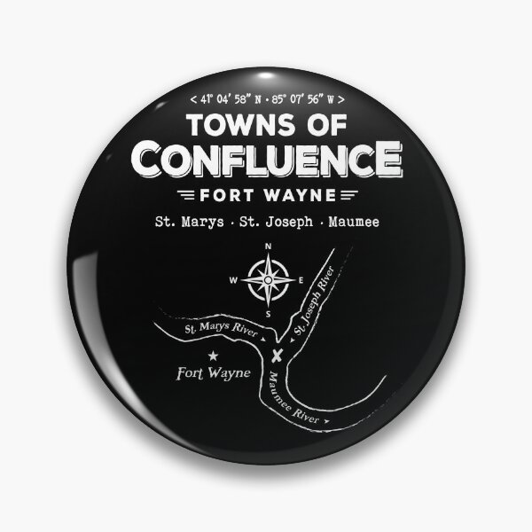 Item preview, Towns of Confluence Fort Wayne designed and sold by twHistory.
