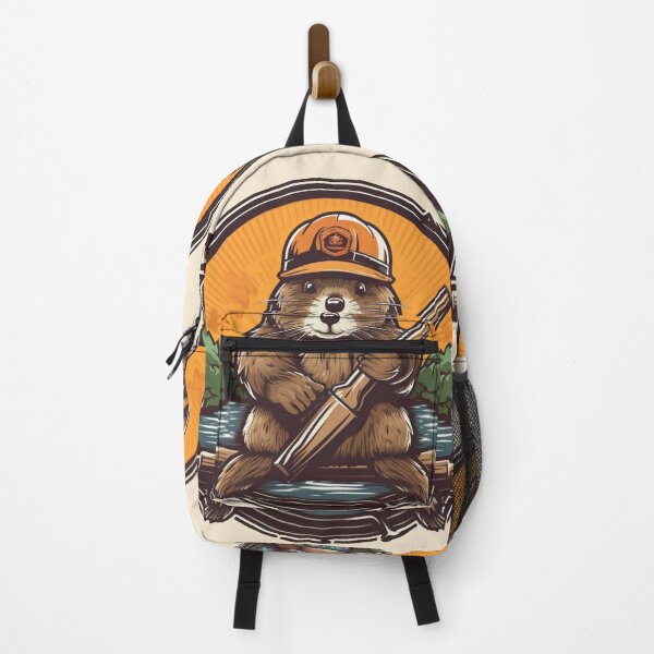 Item preview, Majestic , Colorful beaver theme designed and sold by Okracha.