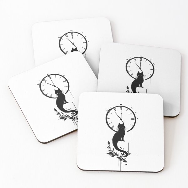 Item preview, Cat timekeeper designed and sold by Majkel & Majkel.