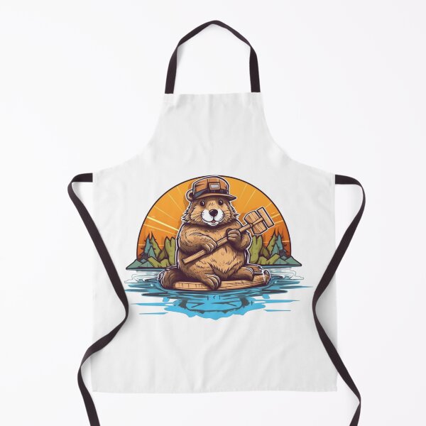 Item preview, Majestic , colorful beaver theme designed and sold by Okracha.