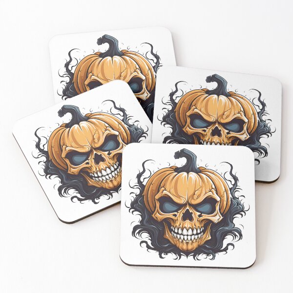 Item preview, Halloween Pumpkin Skull designed and sold by simdesid.