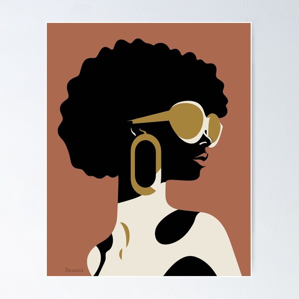 Item preview, Hip-hop, African Woman artwork Nº26A designed and sold by Bauani.