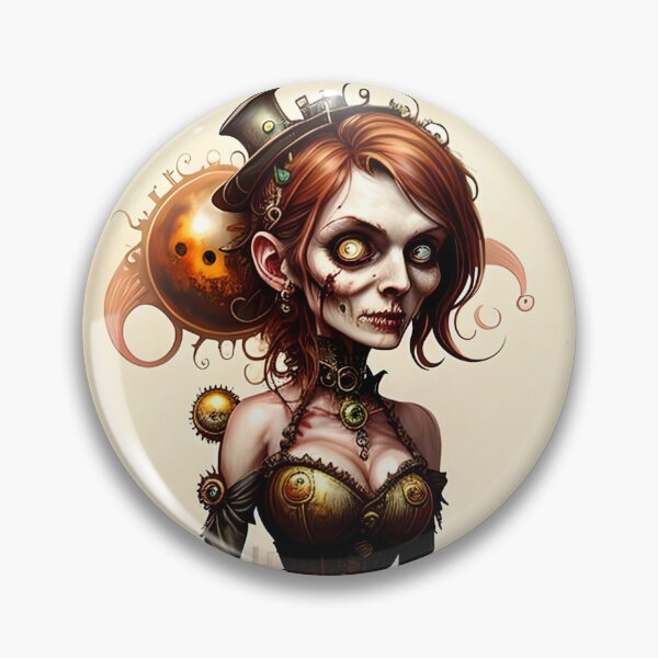 Artikelvorschau, Eine Beauty-Punk-Zombie-Digitalkunst entworfen und verkauft von Alisa Starz.