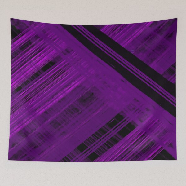 Item preview, Purple Black Geometric remixed designed and sold by mwebba2005.