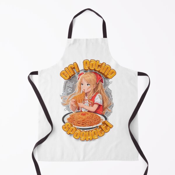 Item preview, Girl Eating Spaghetti 2023 designed and sold by Graficolandia.