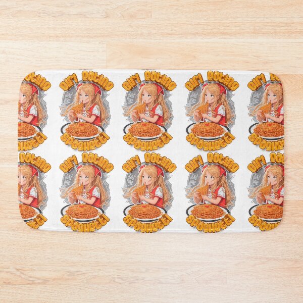 Item preview, Girl Eating Spaghetti 2023 designed and sold by Graficolandia.
