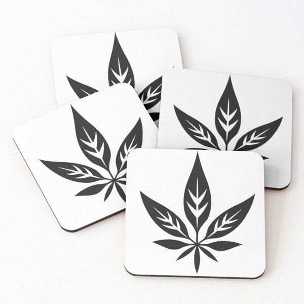 Item preview, Minimalist Weed Leaf Symbol designed and sold by MedicatedMedusa.