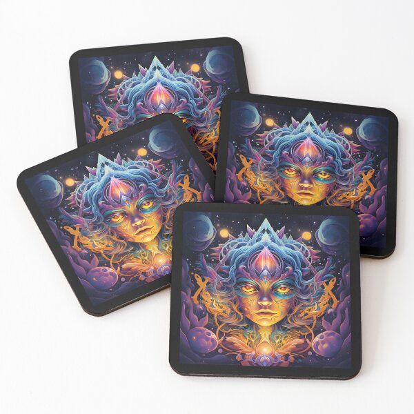 Item preview, Psychedelic Alien designed and sold by Beyond The Veil.