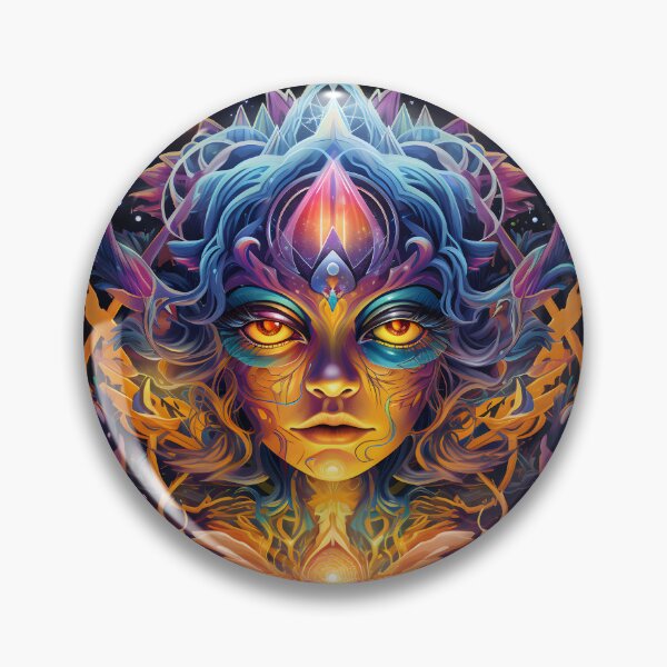 Item preview, Psychedelic Alien designed and sold by Beyond The Veil.